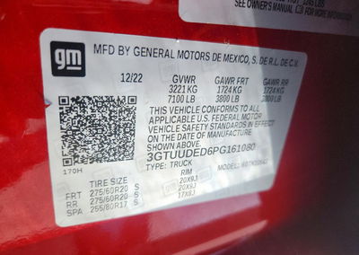 2023 Gmc Sierra K1500 Slt, uszkodzenie: Przód, Copart lot 64474106, zdjęcie 13 z 15