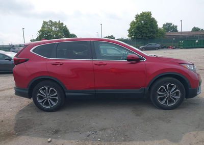 2022 Honda Cr-v Awd Ex-l, Left Rear damage, Iaai lot 45738101, photo 13 of 16