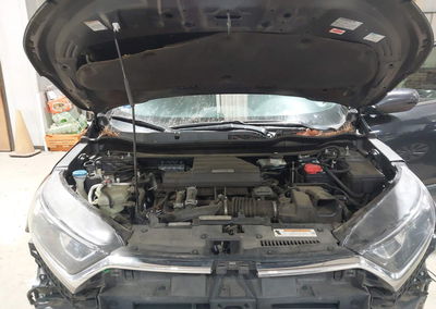 2019 Honda Cr-v Ex-l, Front End damage, Iaai lot 45702299, photo 10 of 17