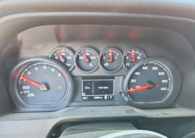 2022 Chevrolet Silverado Ltd C1500 Custom, Side damage, Copart lot 53968816, photo 9 of 12