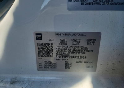 2024 Gmc Sierra K2500 At4, daño Frontal, Copart lote 66487546, foto 12 de 12
