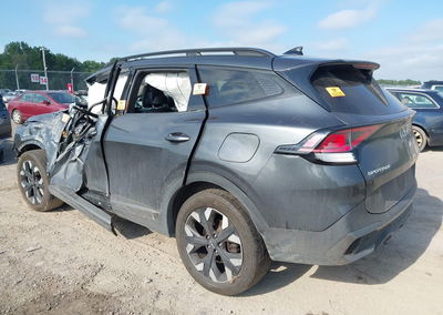 2023 Kia Sportage X-line, пошкодження: Biohazard, Iaai лот 45852392, фото 3 з 17