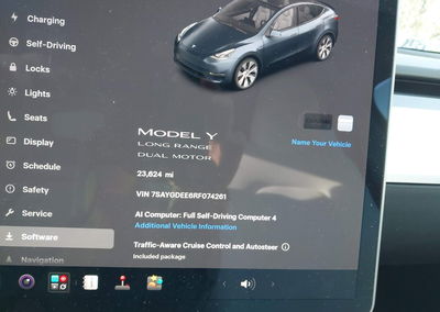 2024 Tesla Model Y Long Range Dual Motor All-wheel Drive, uszkodzenie: Prawy bok, Iaai lot 46062944, zdjęcie 7 z 19