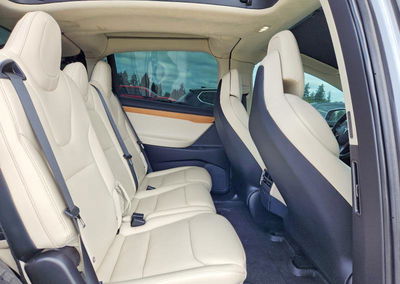 2019 Tesla Model X, daño Frontal, Copart lote 63329846, foto 11 de 14
