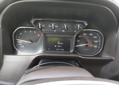 2021 Gmc Sierra 1500 4wd  Short Box Slt, daño Granizo, Iaai lote 45490143, foto 7 de 21