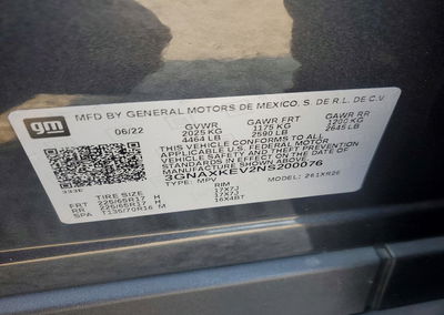 2022 Chevrolet Equinox Lt, uszkodzenie: Przód, Copart lot 67016076, zdjęcie 13 z 13