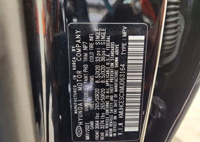 2021 Genesis Gv80 3.5t, Minor Dents/Scratches damage, Copart lot 62352116, photo 13 of 13