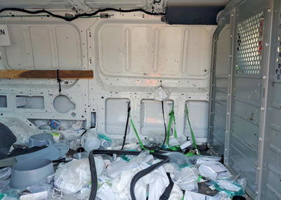 2019 Ford Transit 150 Delivery Van, uszkodzenie: Przód, Copart lot 62765866, zdjęcie 11 z 13