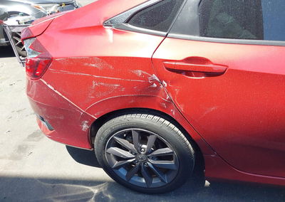2020 Honda Civic Ex, daño Frontal derecho, Iaai lote 45746770, foto 6 de 21