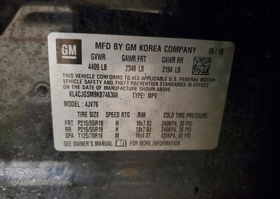 2019 Buick Encore Essence, daño Frontal, Copart lote 64806186, foto 14 de 16