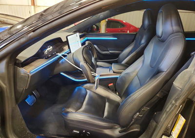 2021 Tesla Model S, пошкодження: Передня частина, Copart лот 54756366, фото 7 з 15