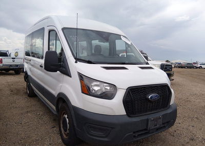 2021 Ford Transit-250, Rear damage, Iaai lot 45748877, photo 13 of 16