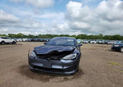 2022 Tesla Model S, uszkodzenie: Przód, Copart lot 63797896, zdjęcie 13 z 14