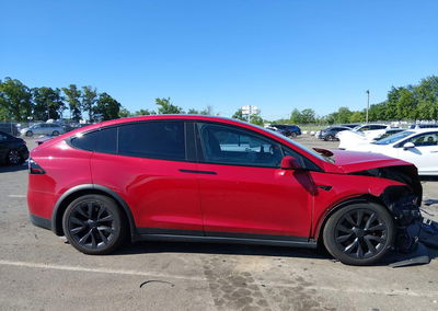 2022 Tesla Model X Plaid Tri Motor All-wheel Drive, пошкодження: Передня частина, Iaai лот 45241844, фото 11 з 14