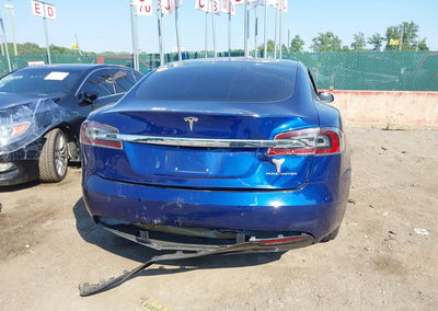 2020 Tesla Model S Long Range Dual Motor All-wheel Drive/long Range Plus Dual Motor All-wheel Drive, daño Front & Rear,
