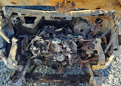 2023 Ford Transit, uszkodzenie: Burn - Engine, Copart lot 52902926, zdjęcie 12 z 13