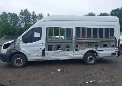 2020 Ford Transit-350 Cargo Van, Left Side damage, Iaai lot 45447149, photo 14 of 16