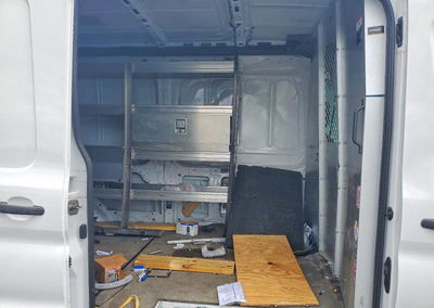 2023 Ford Transit T-150, daño Frontal, Copart lote 56797576, foto 11 de 13