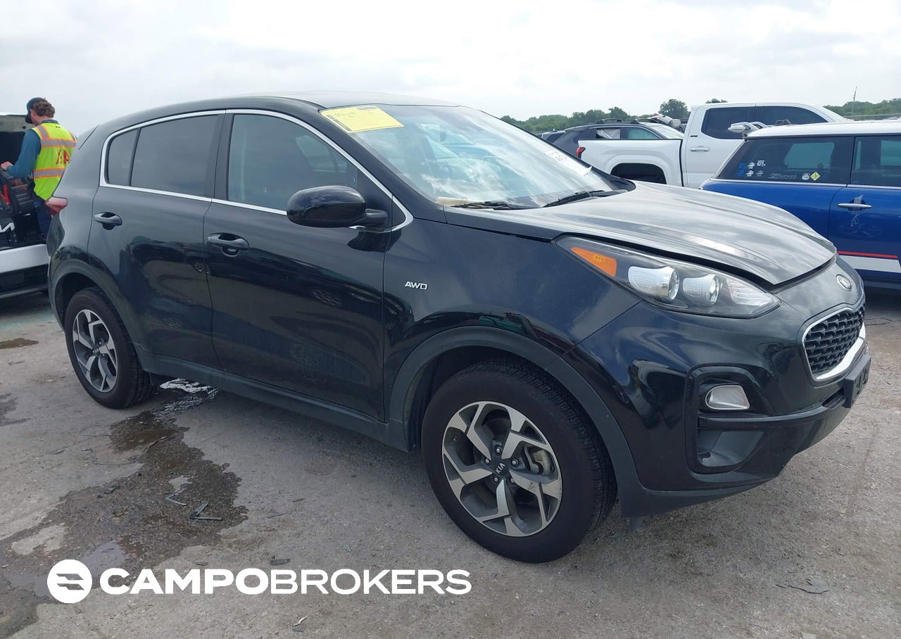 2021 Kia Sportage Lx, uszkodzenie: Lewy bok, Iaai lot 45647234