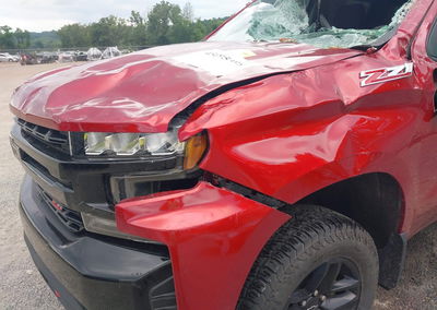 2021 Chevrolet Silverado 1500 4wd  Short Bed Lt Trail Boss, uszkodzenie: Storm Damage, Iaai lot 45695398, zdjęcie 18 z 22