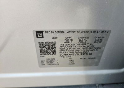 2020 Chevrolet Equinox Ls, uszkodzenie: Tył, Copart lot 64080906, zdjęcie 13 z 13