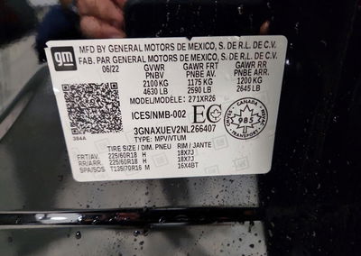 2022 Chevrolet Equinox Lt, uszkodzenie: Normalne zużycie, Copart lot 68807046, zdjęcie 13 z 13