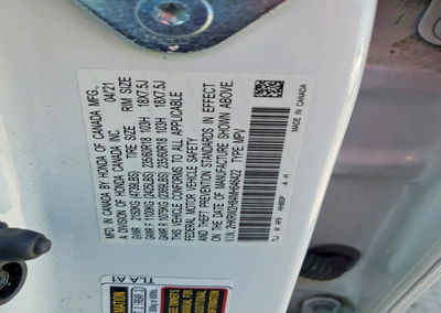 2021 Honda Cr-v Exl, uszkodzenie: Tył, Copart lot 63395566, zdjęcie 12 z 14
