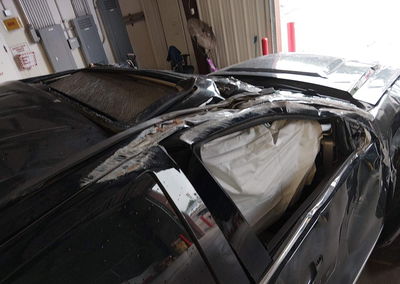 2019 Gmc Sierra 2500hd Denali, Rollover damage, Iaai lot 44895258, photo 15 of 17