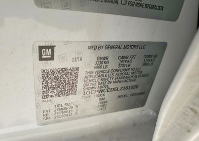 2020 Chevrolet Silverado C1500 Lt, daño Inundación, Copart lote 61854526, foto 12 de 12