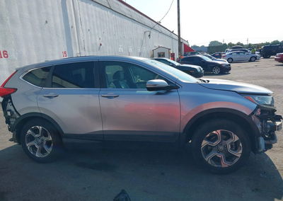 2019 Honda Cr-v Ex-l, пошкодження: Лівий бік, Iaai лот 45663253, фото 14 з 19
