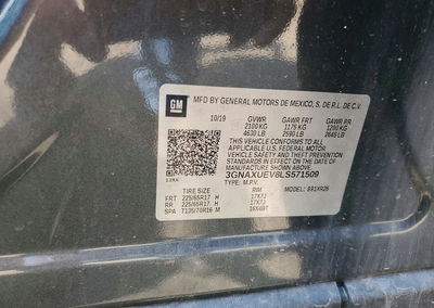 2020 Chevrolet Equinox Lt, Rear End damage, Copart lot 64446646, photo 13 of 13