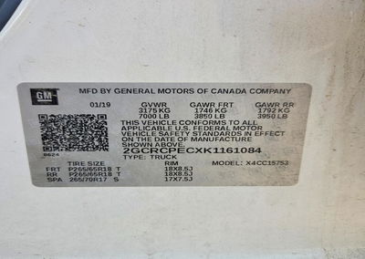 2019 Chevrolet Silverado Ld C1500 Lt, Front End damage, Copart lot 55906206, photo 12 of 14