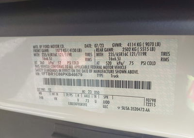 2023 Ford Transit-250, uszkodzenie: Przód, Iaai lot 46004151, zdjęcie 9 z 17