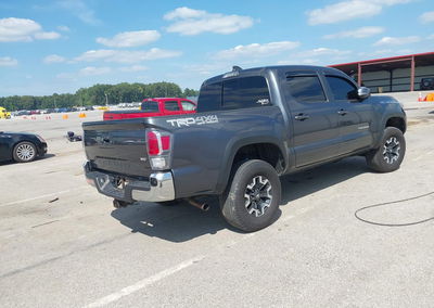 2022 Toyota Tacoma Trd Off Road, Left Front damage, Iaai lot 45952532, photo 4 of 17