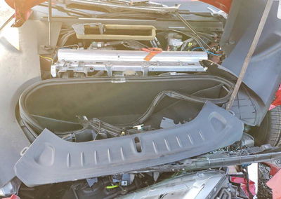 2021 Tesla Model S, daño Frontal, Copart lote 58201666, foto 11 de 15