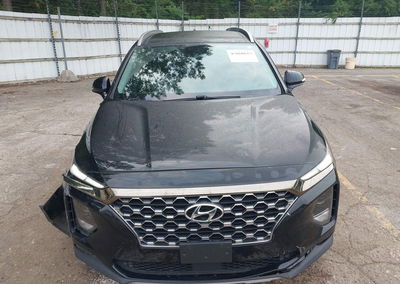 2019 Hyundai Santa Fe Limited 2.0t, daño Frontal derecho, Iaai lote 45860613, foto 12 de 16