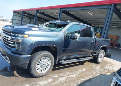 2020 Chevrolet Silverado 3500hd 4wd  Standard Bed High Country, Storm Damage damage, Iaai lot 45616608, photo 14 of 16
