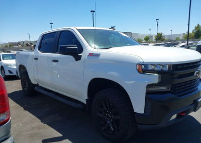 2021 Chevrolet Silverado 1500 4wd  Short Bed Lt Trail Boss, Theft damage, Iaai lot 45921190, photo 13 of 16