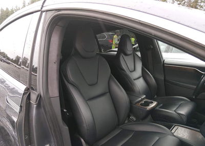2019 Tesla Model X 100d/75d/long Range, uszkodzenie: Front & Rear, Iaai lot 46013789, zdjęcie 8 z 21