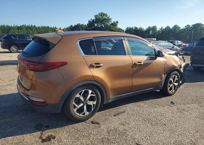 2021 Kia Sportage Lx, daño Frontal, Copart lote 68610336, foto 3 de 12
