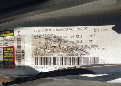 2019 Toyota Tacoma Sr, uszkodzenie: Total Burn, Iaai lot 45438014, zdjęcie 9 z 10