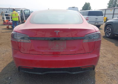 2022 Tesla Model S Dual Motor All-wheel Drive, uszkodzenie: Prawy bok, Iaai lot 45839113, zdjęcie 17 z 19