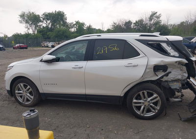 2019 Chevrolet Equinox Premier, Rear damage, Iaai lot 45721756, photo 14 of 16