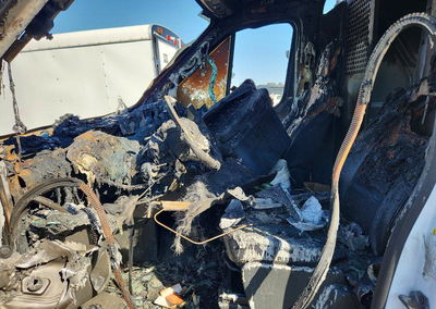 2023 Ford Transit, uszkodzenie: Burn - Engine, Copart lot 52902926, zdjęcie 7 z 13