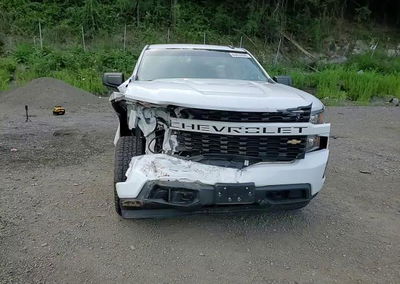 2021 Chevrolet Silverado K1500 Custom, daño Frontal, Copart lote 60659086, foto 13 de 14