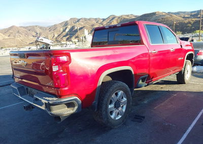 2022 Chevrolet Silverado 2500hd 4wd  Standard Bed Ltz, Theft damage, Iaai lot 43407305, photo 4 of 15