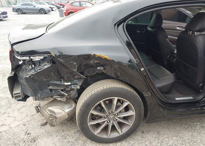 2019 Acura Tlx Standard, daño Trasero, Iaai lote 45581576, foto 17 de 20