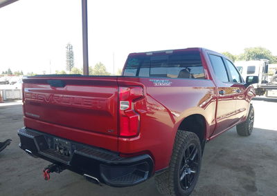 2021 Chevrolet Silverado 1500 4wd  Short Bed Lt Trail Boss, пошкодження: Передня частина, Iaai лот 45889783, фото 4 з 17