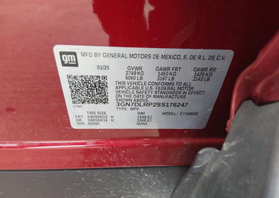 2025 Chevrolet Equinox Ev Lt, Front End damage, Iaai lot 45465072, photo 9 of 18