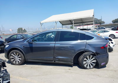 2019 Tesla Model X 100d/75d/long Range, uszkodzenie: Lewy tył, Iaai lot 45799062, zdjęcie 13 z 15